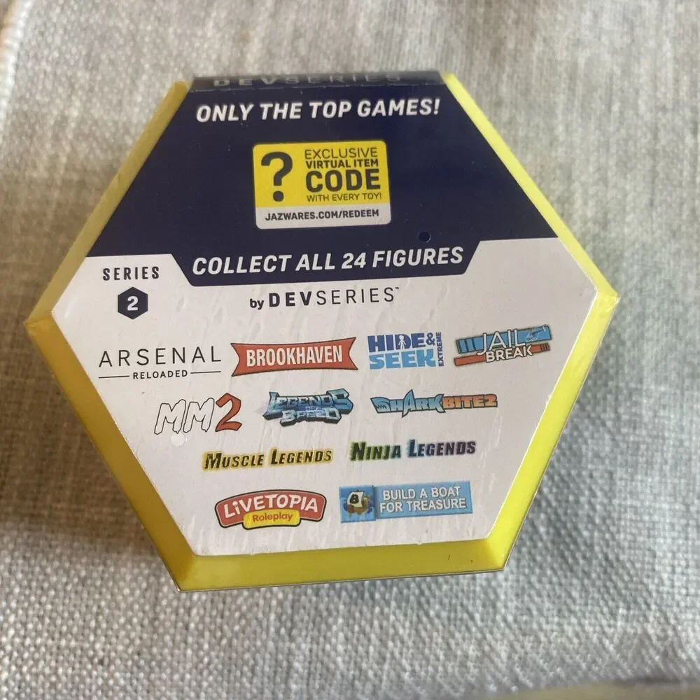 Roblox DevSeries Blind Mystery Figure Series 2 with Virtual Item Code Jazwares